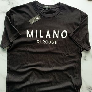MILANO DI ROUGE black tee
